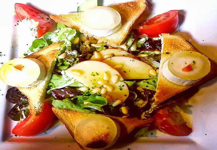 Salade de chèvre au miel - Spijtigen Duivel